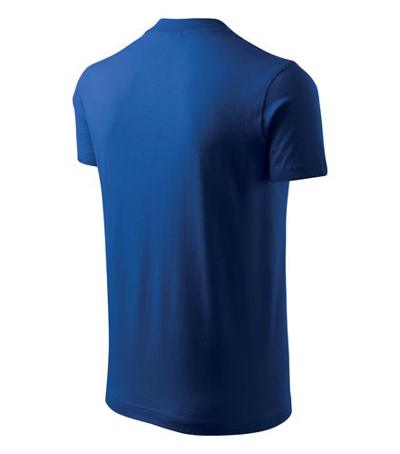 Tričko V-neck kráľovská m