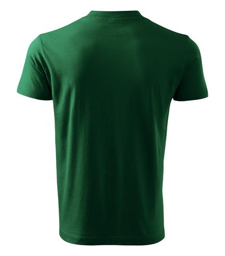 Tričko V-neck fľaškovozel