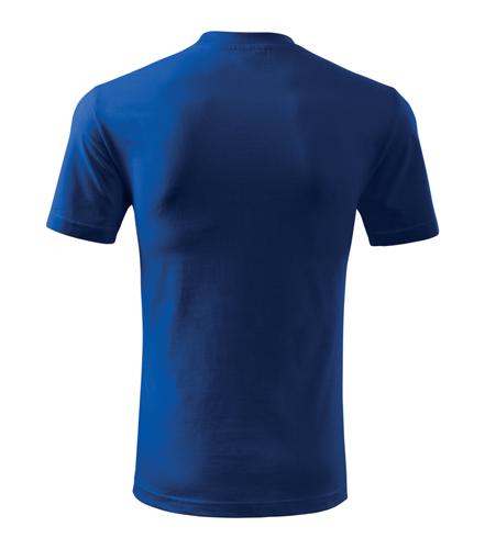 Tričko Heavy kráľovská mo