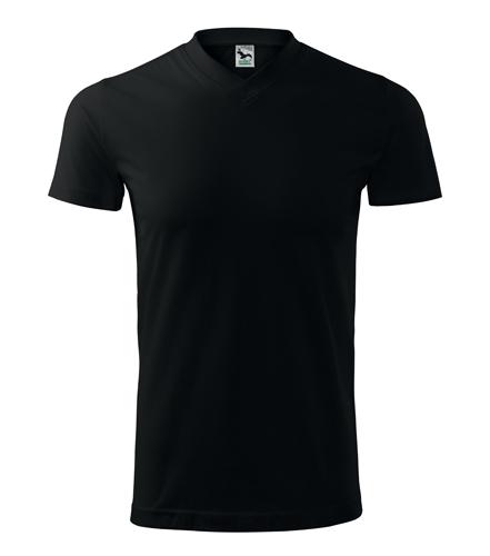 Tričko Heavy V-neck čiern