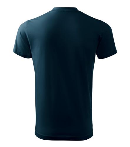 Tričko Heavy V-neck tmavo