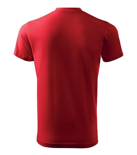 Tričko Heavy V-neck červe