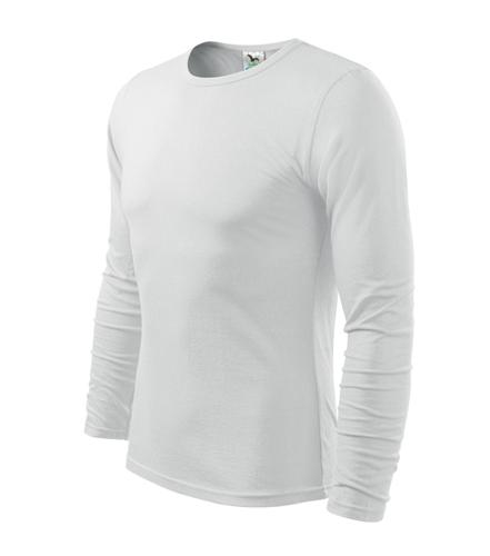 Tričko pánske FIT-T Long Sleeve biela S