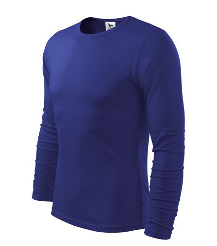 Tričko pánske FIT-T Long Sleeve kráľovská modrá XL