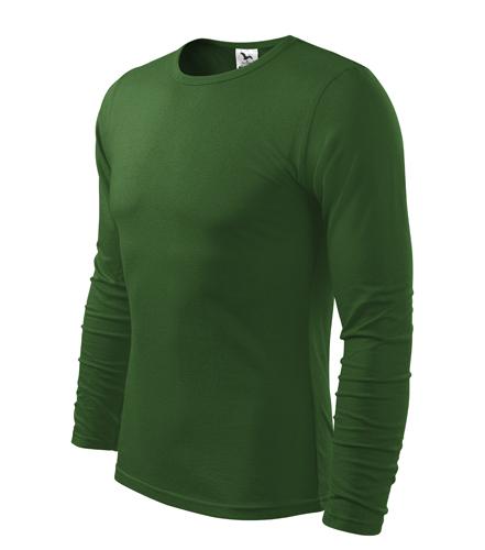 Tričko pánske FIT-T Long Sleeve fľaškovozelená XL