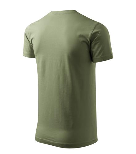 Tričko pánske Basic khaki