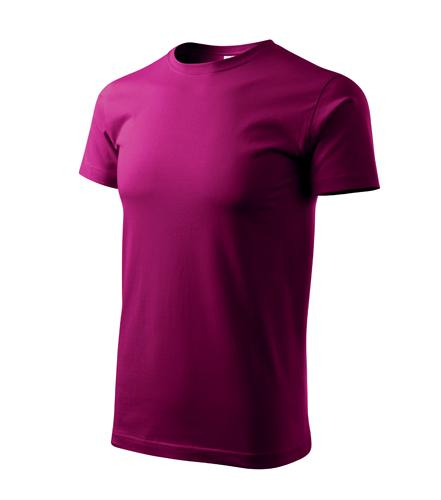 Tričko pánske Basic fuchsia red S